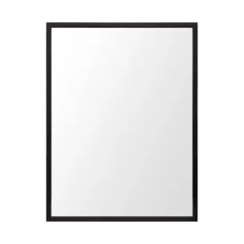 42" Black Bathroom Vanity Mirror