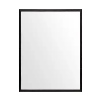 42" Black Bathroom Vanity Mirror