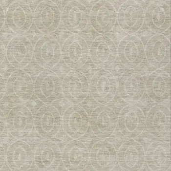 8' X 10' Beige Geometric Washable Indoor Outdoor Area Rug