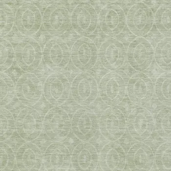 9' X 12' Mint Green Geometric Washable Indoor Outdoor Area Rug