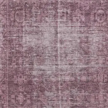 10' X 14' Merlot Oriental Washable Indoor Outdoor Area Rug