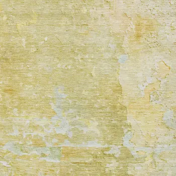 9' X 12' Gold Abstract Washable Indoor Outdoor Area Rug