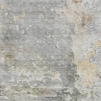 5' X 8' Gray Abstract Washable Indoor Outdoor Area Rug