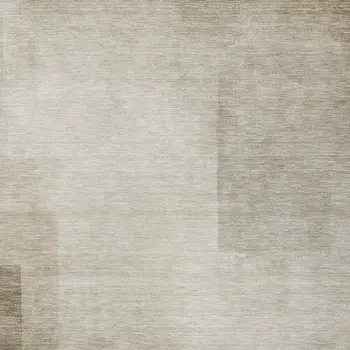 10' X 14' Khaki Geometric Washable Indoor Outdoor Area Rug