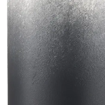 24" Black Tulip Metal Table Vase