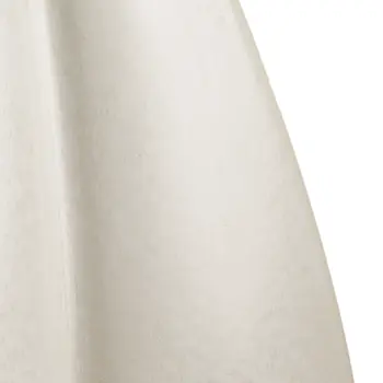 16" Cream Ceramic Table Vase