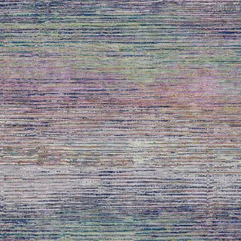 3' X 5' Blush Striped Washable Indoor Outdoor Area Rug