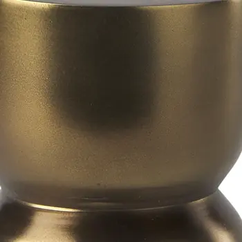 5" Gold Metal Tabletop Taper Candlestick