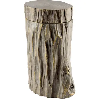 10" Brown Resin Decorative Keepsake Box