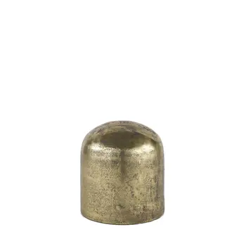 7" Brass Aluminum Tabletop Sculpture
