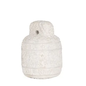 8" White Marble Tabletop Sculpture