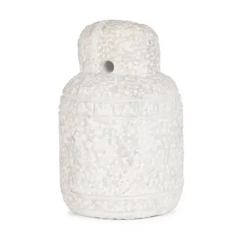 10" White Marble Tabletop Sculpture