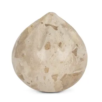 4" Beige Marble Tabletop Sculpture