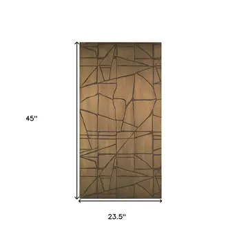 Roho Distressed Unframed Wall Art