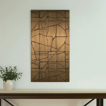 Roho Distressed Unframed Wall Art