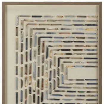 Stone Trails - Agate II Brown Framed Wall Art