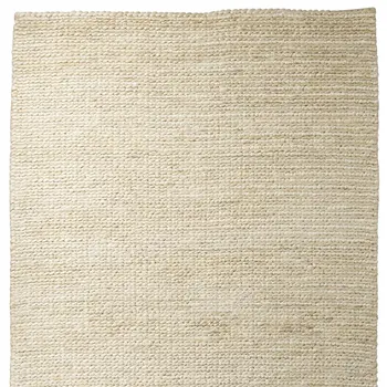 9' X 12' Natural Jute Hand Woven Area Rug