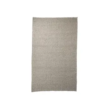 8' X 10' Beige Berber Hand Woven Area Rug