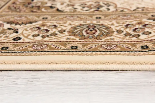 2' X 3' Beige And Brown Oriental Area Rug