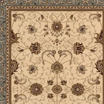 2' X 2' Beige Gray And Brown Oriental Square Rug