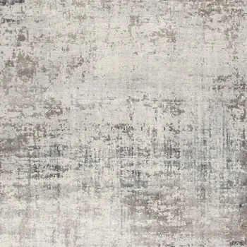 2' X 2' Navy Blue Beige And Gray Abstract Square Rug