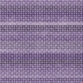 8' X 10' Lavender And Purple Striped Washable Indoor Outdoor Area Rug