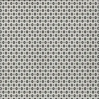 5' X 8' Ivory And Black Floral Washable Indoor Outdoor Area Rug