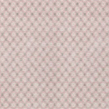 9' X 12' Pink And Ivory Floral Washable Indoor Outdoor Area Rug