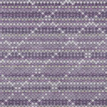 3' X 5' Purple And Lavender Geometric Washable Indoor Outdoor Area Rug