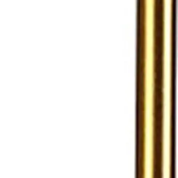 Brass Unique Statement Three Light Metal and Glass Dimmable Chandelier With White Shades