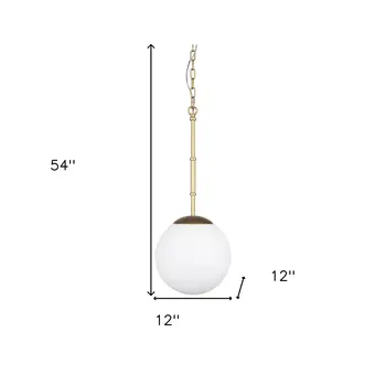 White Single Metal Dimmable Ceiling Light With White Shades