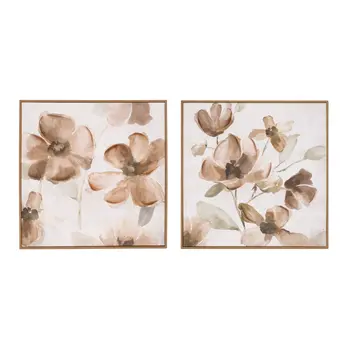 Set Of Two N And A Natural Framed Wall Art