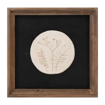 Set Of Two N And A Natural Floater Frame Wall Art
