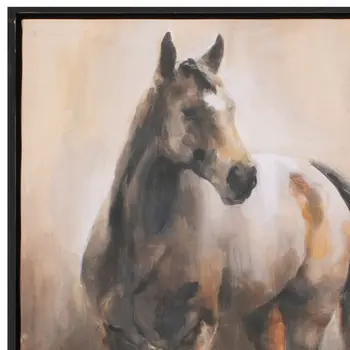 N And A Black Framed Wall Art