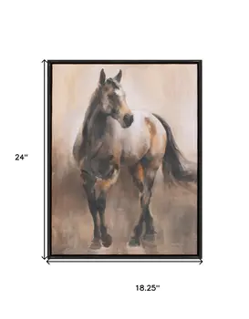 N And A Black Framed Wall Art
