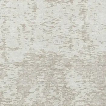 8' X 10' Ivory And Off White Abstract Washable Indoor Outdoor Area Rug