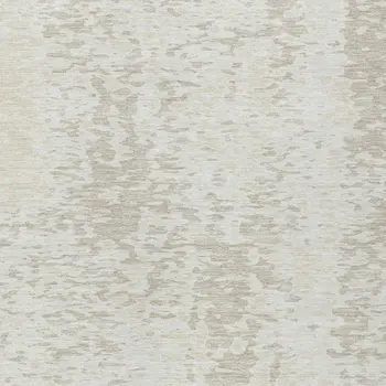 5' X 8' Ivory And Beige Abstract Washable Indoor Outdoor Area Rug