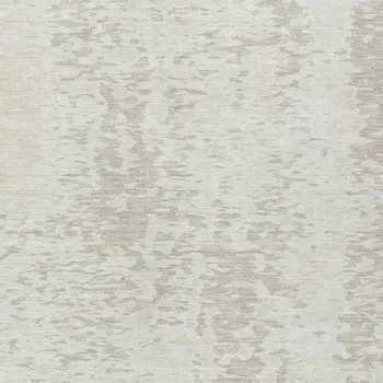 8' X 10' Ivory And Beige Abstract Washable Indoor Outdoor Area Rug