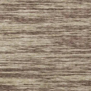 3' X 5' Brown And Beige Abstract Washable Indoor Outdoor Area Rug