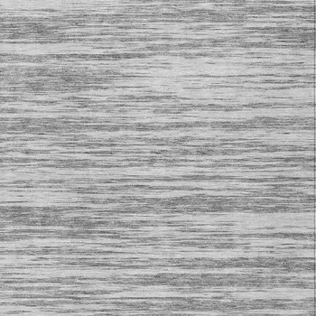 9' X 12' Gray And Ivory Abstract Washable Indoor Outdoor Area Rug