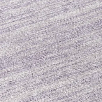 8' Lavender And Lilac Round Abstract Washable Indoor Outdoor Area Rug