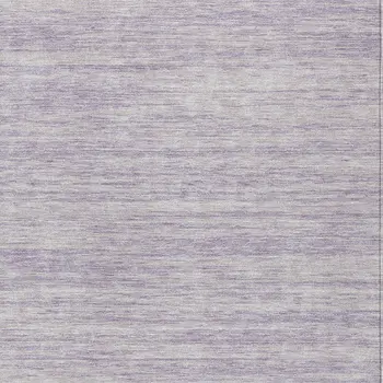 8' X 10' Lavender And Lilac Abstract Washable Indoor Outdoor Area Rug