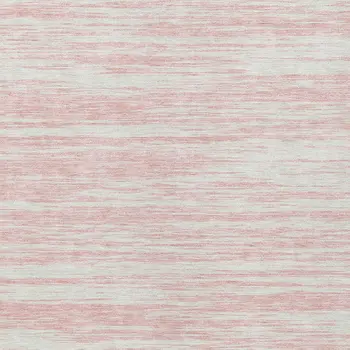 9' X 12' Pink And Ivory Abstract Washable Indoor Outdoor Area Rug