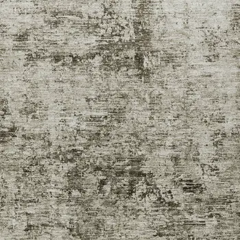 3' X 5' Beige And Taupe Abstract Washable Indoor Outdoor Area Rug