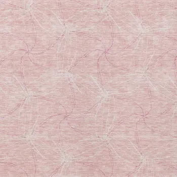 8' X 10' Pink And Ivory Geometric Washable Indoor Outdoor Area Rug