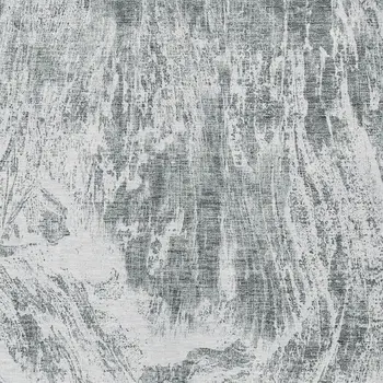 10' X 14' Gray And Ivory Abstract Washable Indoor Outdoor Area Rug