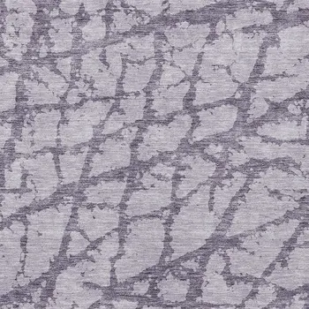 5' X 8' Lavender And Purple Abstract Washable Indoor Outdoor Area Rug