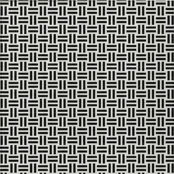 9' X 12' Black And Ivory Geometric Washable Indoor Outdoor Area Rug