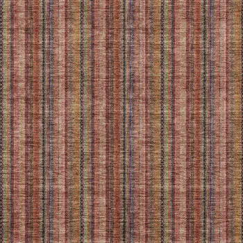 10' X 14' Blush Burgundy And Pink Striped Washable Indoor Outdoor Area Rug