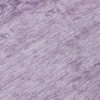 8' Plum And Purple Round Medallion Washable Indoor Outdoor Area Rug
